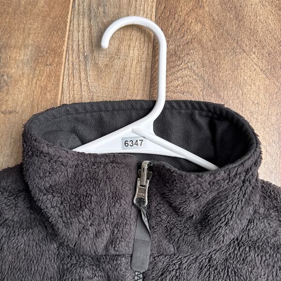 The North Face Osito Fleece Jacket Women's Small Black Sherpa Exploring 6347 - Picture 14 of 14